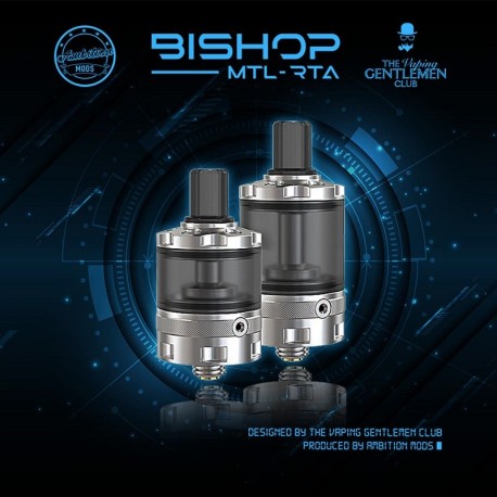 Bishop 2ml MTL RTA - The Vaping Gentlemen Club